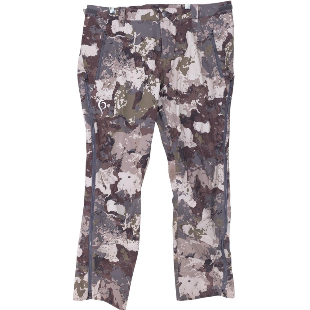 Prois Dionla Rain Pants Womens XL 14-16 Camo Waterproof Hunting Outdoor Zip